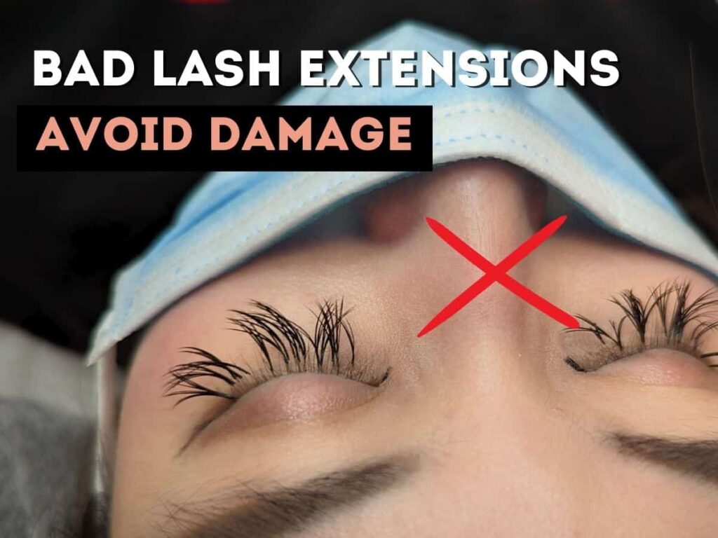 Lashes Gone Wrong: The Horrors Of A Bad Lash Extension
